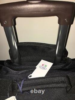 BRIC'S MILANO Siena Trolley Carry On Travel Bag Suitcase Spinner Black 25 NWT