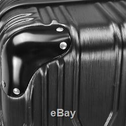Bell Weather 3pc Hardside Expandable Metallic Spinner Luggage Set with TSA Lock