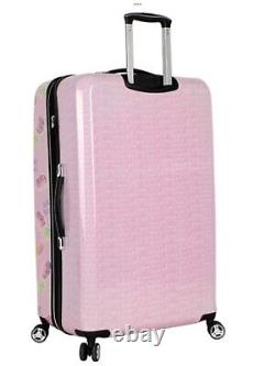 Betsey Johnson 20/26/31.5 Inch Carry-On & Checked Pineapple Luggage 3 Piece Set