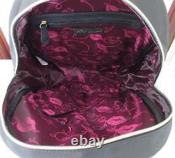 Betsey Johnson Emoji Weekender Duffle Bag, Wristlet Backpack Set Luggage NWT