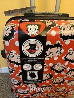 Betty Boop Hard Case 2 Piece Luggage Set 20 & 24