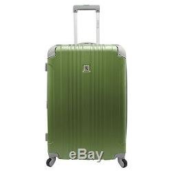 Beverly Hills Country Club 3pc Malibu Newport Green Spinner Suitcase Luggage Set