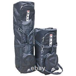 Big Max Denver Golf Club Bag Travel Cover Set Wheeled Luggage Flight Carry Case