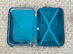 Bioworld Disney Lilo & Stitch Carry On Suitcase Set Hard Luggage 24 20 NEW