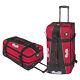 Bogi Bag Reisetaschen Trolley 2er Set Koffer Rollen 85 L + 110 L Rot / Schwarz