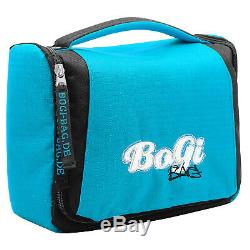 Bogi Bag Set Reisetasche Waschtasche 110 L Trolley Reisekoffer Blau Schwarz