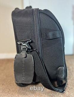 Briggs & Riley 2 Wheel Cabin Bag And Laptop Bag Black Nylon Work Luggage Set