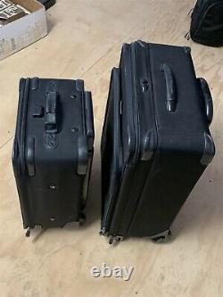 Briggs & Riley Black 2-Piece Rolling Expandable Luggage/Suitcase Set 24 & 20