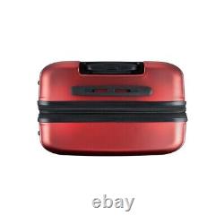 Bugatti Luggage Red Nashville Collection 3 piece set 100% Recycled Material