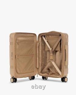 CALPAK 2 piece Trunk Luggage Set, Gold, Hard Case Spinner Suitcases NWT