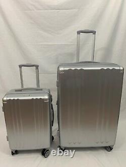 CalPak Ambeur 2 Piece Luggage Set, Silver