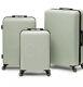 Calvin Klein Fillmore 3-pc. Hardside Luggage Set Light Green New With Defect