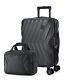 Carry On Luggage, 2 Piece Luggage Sets, Pc Hardside Suitcase 2 Sets-black