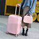 Carry On Luggage With Wheels Rolling Travel Suitcase Spinner Hand Bag Women