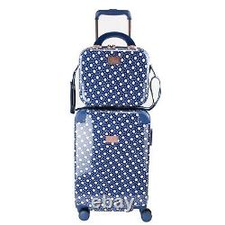 Chariot Park Avenue Hardside 2-Piece Carry-On Spinner Luggage Set Dotty