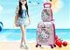 Children's Abs Hello Kitty Cars Trucks Boys Gilrs Luggage Trolley Suitcase Sets