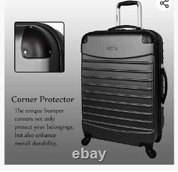 Ciao Voyager Luggage Collection Hard Side Lightweight Spinner Suitcase Set