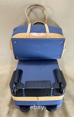 Coach Luggage Set 22 Upright Roller Carry On Suitcase No. 5955 & Weekender Tote