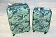Columbia Maple Trail 2 Piece Hardside Spinner Luggage Set Green Camo Nwt $600