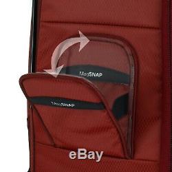 Cross Point Carry-on Ballistic Nylon Wheeled Upright Laptop Backpack Luggage Set