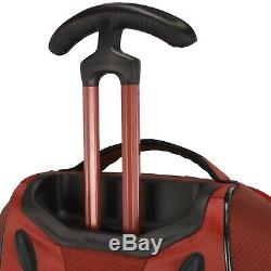 Cross Point Carry-on Ballistic Nylon Wheeled Upright Laptop Backpack Luggage Set