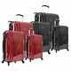 Delsey Passenger Lite 3-piece Hard Side Luggage Set Black Color