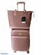 Dkny Pink Cabin Sized Suitcase With Matching Handbag Set Travel In Style New