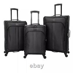 DOCKERS Discover 3-Piece Softside Luggage Set New With Defects