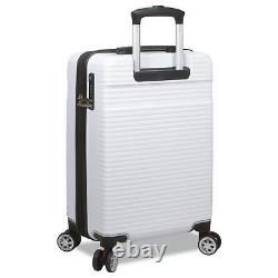 Dejuno Ashford 3-PC Hardside Spinner TSA Combination Lock Luggage Set White