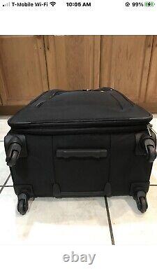 Delsey 2-Pieces Raspail Rolling Wheeled Softside Luggage Set Black Lightweight