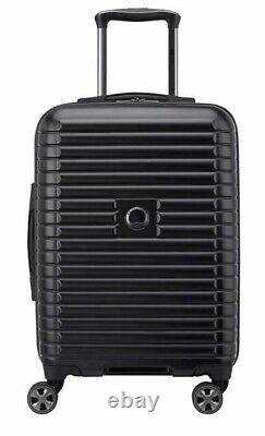 Delsey Paris 2-piece Luggage Spinner Hardside Trunk Set 29 & 22 Black NEW
