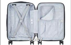 Delsey Paris 2-piece Luggage Spinner Hardside Trunk Set 29 & 22 Silver NEW