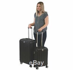 Destination Bags Hardside Spinner Roller Luggage Suit Case Set (QTY 2 Included)