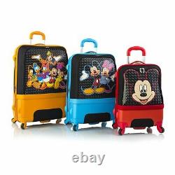 Disney Clubhouse Hybrid Soft Side Spinner Luggage Suitcase Set 3 Piece