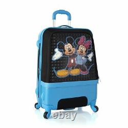 Disney Clubhouse Hybrid Soft Side Spinner Luggage Suitcase Set 3 Piece