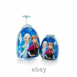 Disney Frozen Luggage and Backpack Set for kids Egg Shape Anna Elsa Kids Luggage