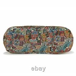Disney Mickey Mouse Men Vintage Pattern Travel Weekender Duffel Bag Pouch Set