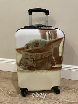 Disney Star Wars Baby Yoda Grogu FUL Spinner Luggage Set Of 3 21, 25, 29 NEW