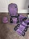 Ebags Mother Lode Travel Backpack-purple-matching Packing Cube Set&cosmetic Case