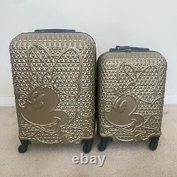 FUL Disney Minnie Mouse Ful Luggage Spinner'Golden' 2 Pc. Set 21 and 25