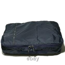 Ferragamo Navy Blue Packing Cubes Storage 3 Three Bag Luggage Organizer Gift Set