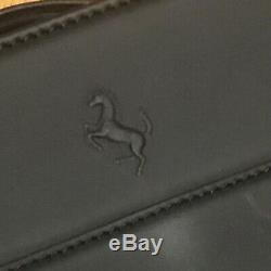 Ferrari California Original Leather Suitcases Bags Luggages Set Schedoni Cuoio