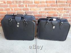 Ferrari Leather Luggage Set Of 2 Made By Schedoni. In Good Shape