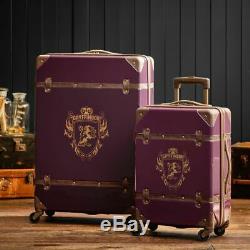 HARRY POTTER Pottery Barn Hard-Sided GRYFFINDOR 2-Piece Spinner Luggage Set