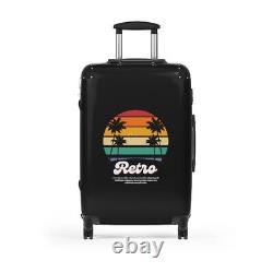 Hard Shell Cabin Suitcase Set 4 Wheels Luggage Trolley Case Lightweight TSA Lock