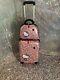 Hello Kitty 2 Piece Rose Gold Luggage & Beauty Case Set Mint Nwt