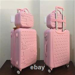Hello Kitty 24 Trolley High Quality ABS Suitcase Luggage Travel Set-5 Colors