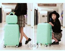 Hello Kitty 24 Trolley High Quality ABS Suitcase Luggage Travel Set-5 Colors