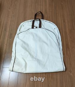Hermes Garment Bag Suit Cover Case Travel Expandable Bag Long 2 handles 2 set