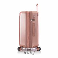 Heys America DuoTrak 3 Piece Spinner Luggage Set Rose Gold